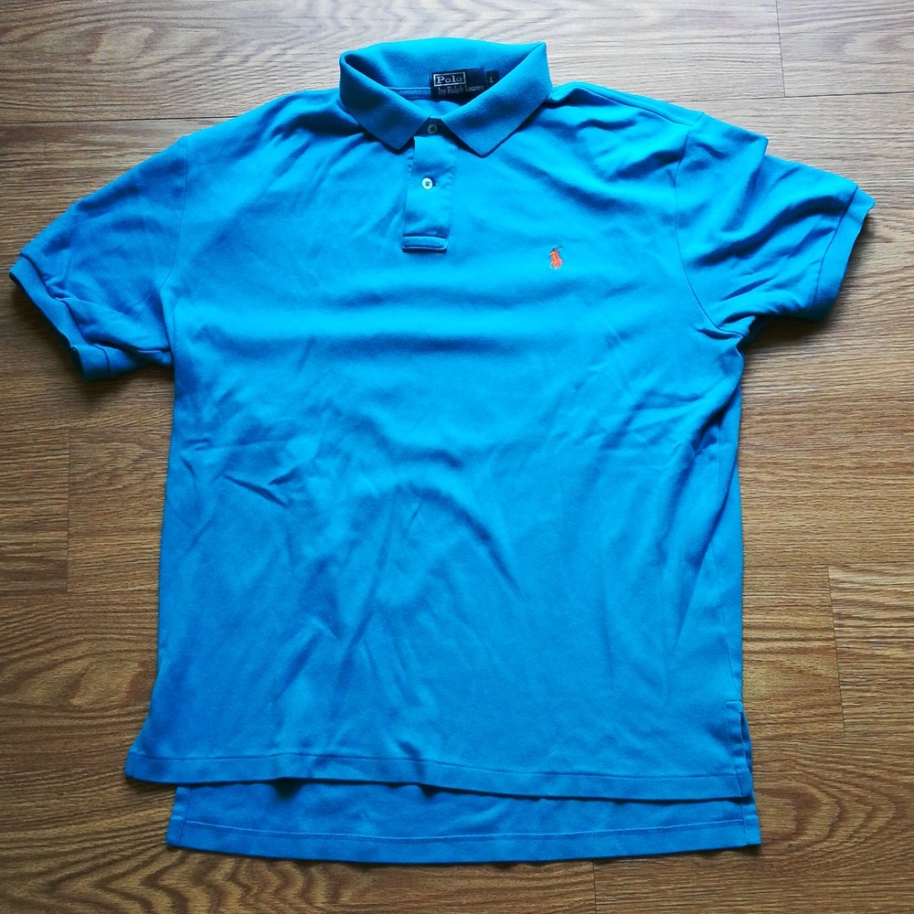 Polo by Ralph Lauren Short-Sleeve Soft Cotton Polo - Turquoise